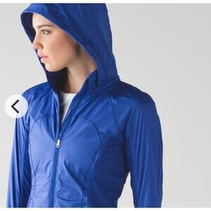 Lululemon Rush Hour Full Zip Jacket Blue Size 4